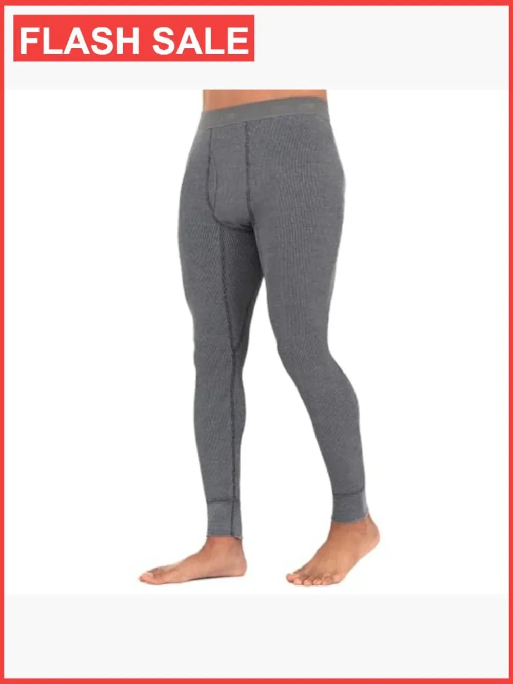 Men's Waffle Knit Thermal Underwear Long Johns Bottoms